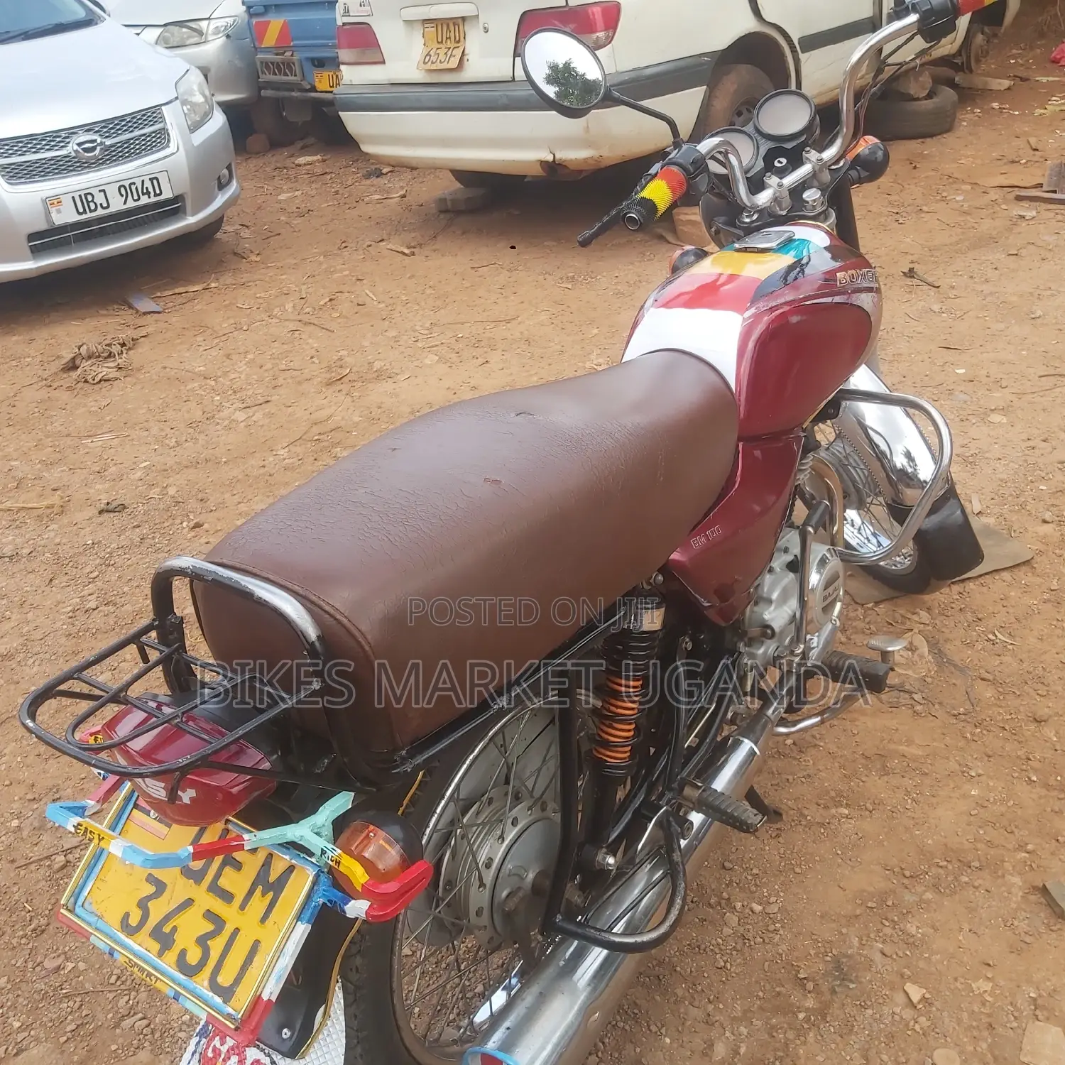 Bajaj Boxer 100 2018 Red