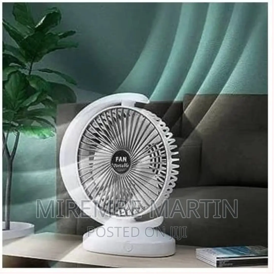 Small USB Desk Fan, 3 Speeds Portable Table Fan,
