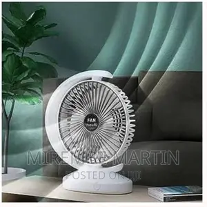 Small USB Desk Fan, 3 Speeds Portable Table Fan,