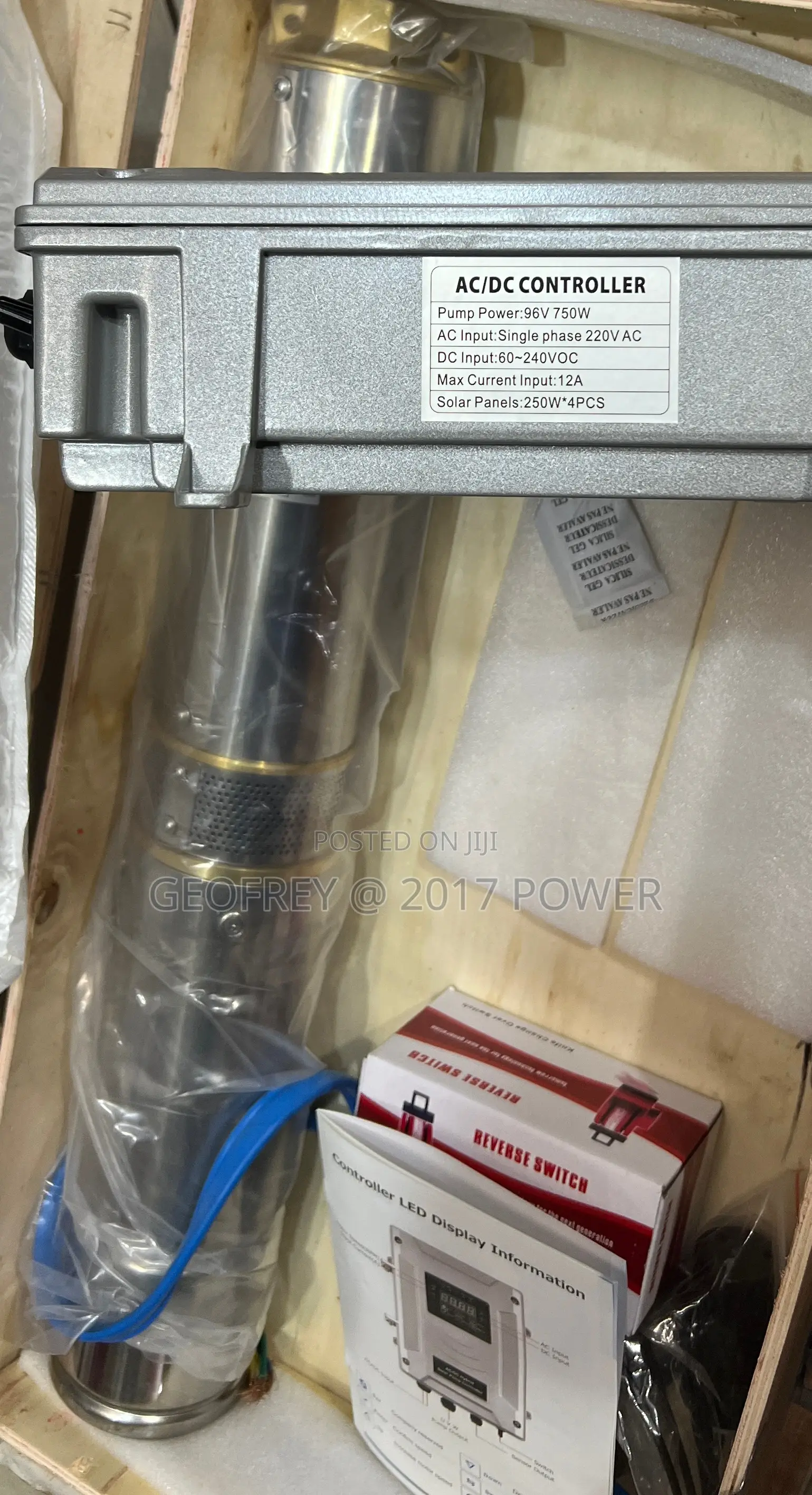 Solar Submersible Water Pump 55m Head