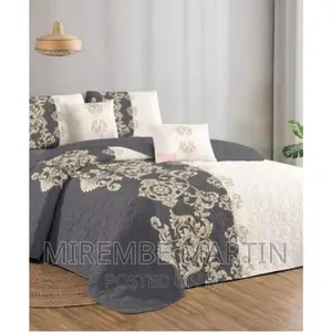 5*6 Duvet Cover Set With 1 Bedsheet 2 Pillowcases-