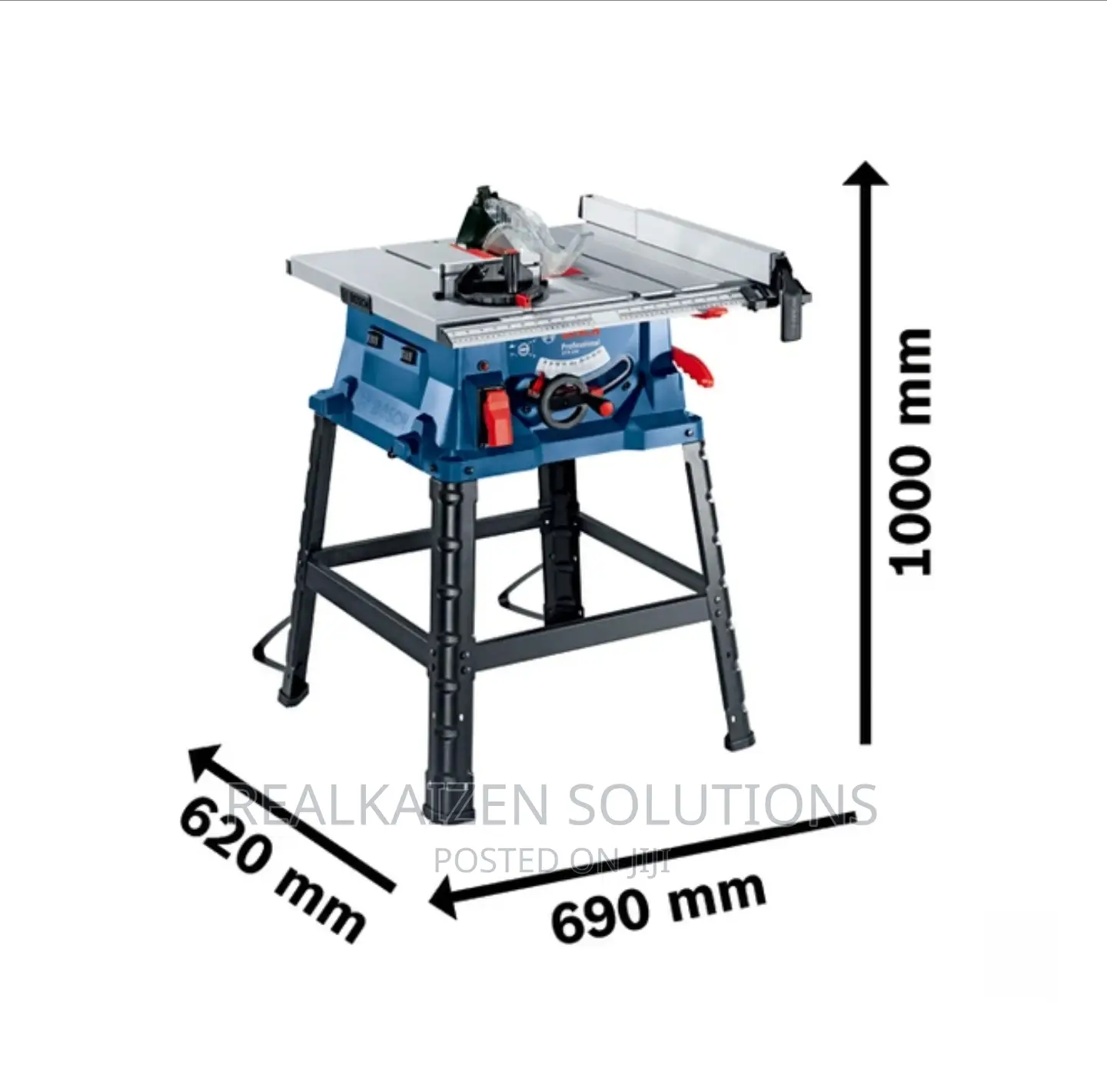 German BOSCH Professional 254mm Electric Table Saw 1800W