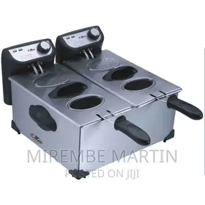 Electro Master 6L Stainless Steel Double Deep Fryer