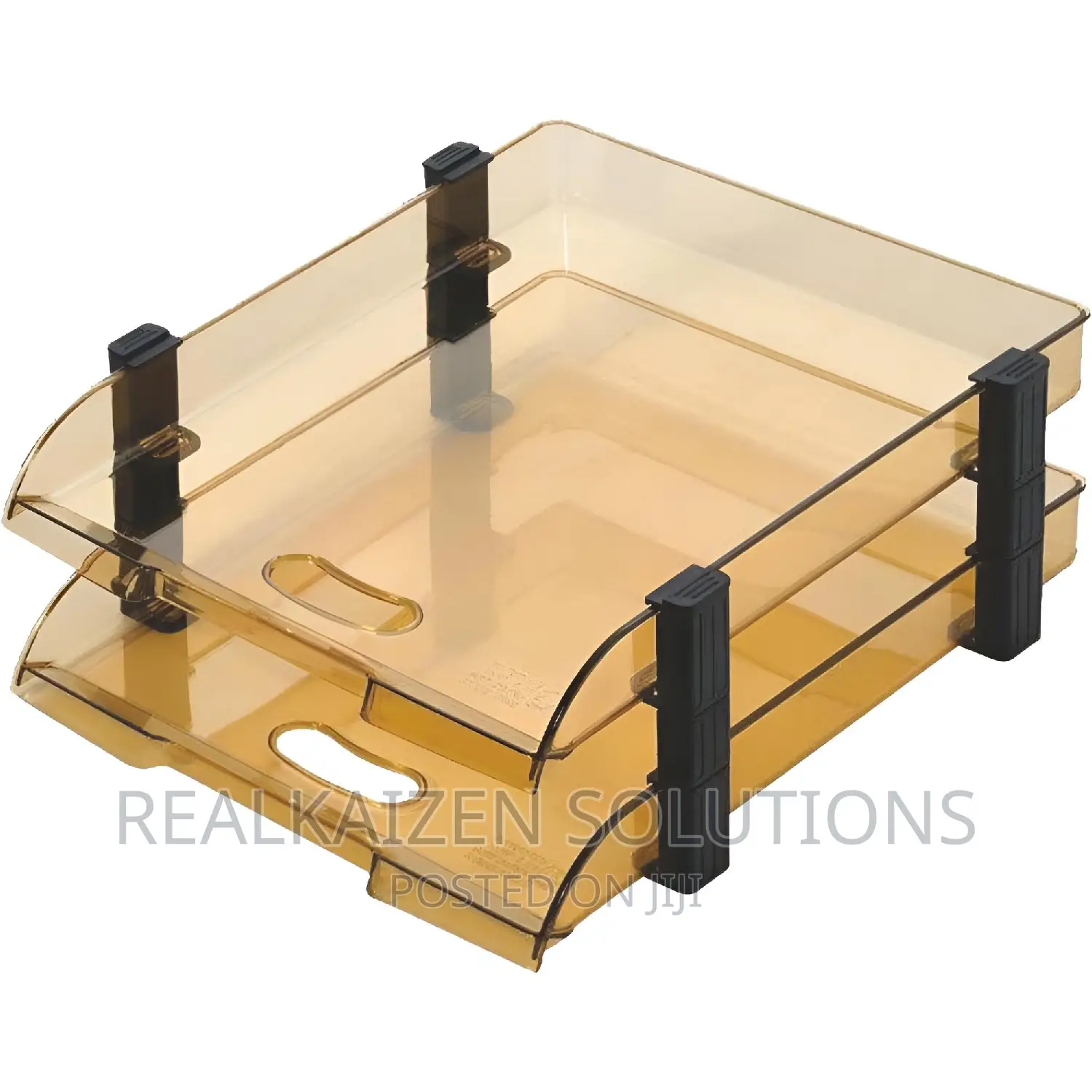 OMEGA Unbreakable Executive File Tray Organiser With Top