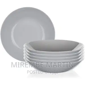 6pieces of Luminarc Round Plain Bowl Soup Plates