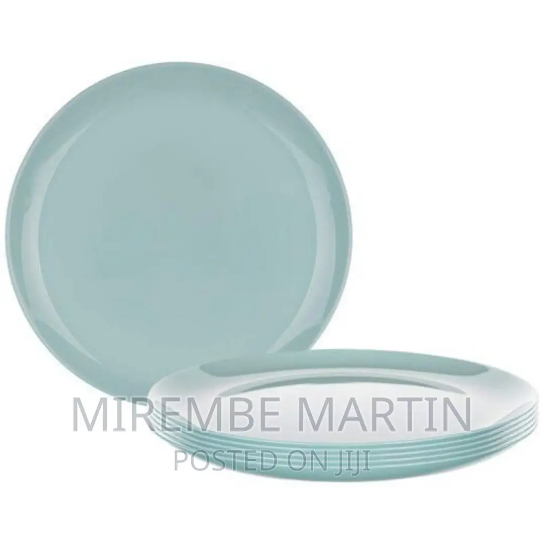 Luminarc 6 Pieces of Luminarc Round Plain Design Dinner