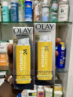 Olay Vitamin C Hydrating Moisturiser With Sunscreen