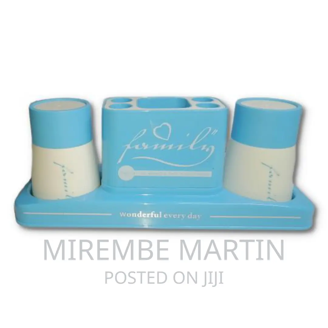 Multipurpose Toothbrush Holder Toothpaste Dispenser Stand –