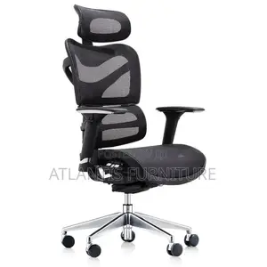 Movable Hands Office Chair With Headrest
