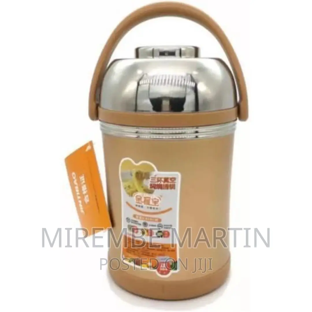 2 Litre Stainless Steel Food Flask Storage Lunch Box