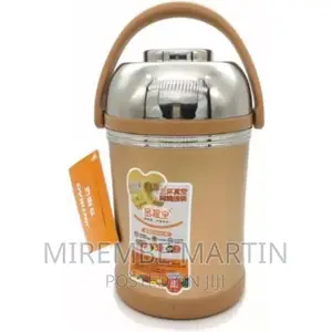 2 Litre Stainless Steel Food Flask Storage Lunch Box
