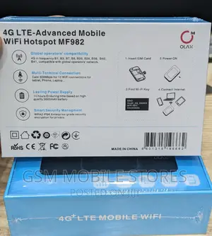 4G LTE Advanced Mobile Wifi 3000mah LCD Display Unlocked