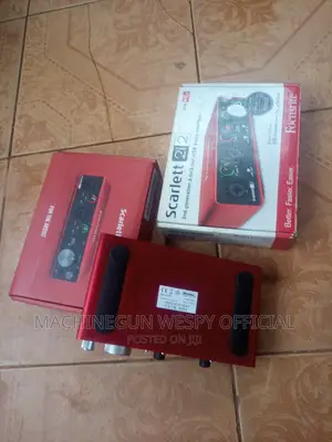 Focuslite Scarlet Studio Sound Cards