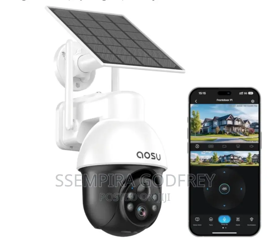 Solar Security Camera With 4G