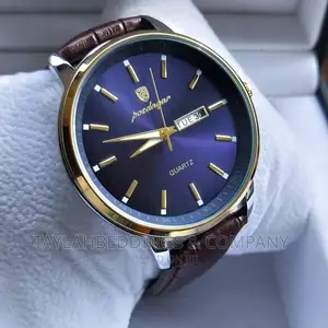 POEDAGAR Men Watch Fashion High Quality Leather Watches