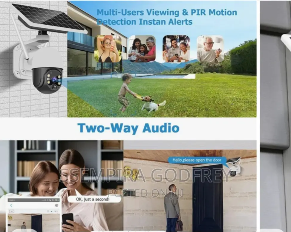 Calus Solar Security Camera