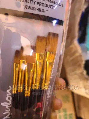 Giorgione Flat Quality Art Brushes Pennelli 5pcs Filbert Set
