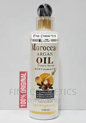 MOROCCAN ARGAN OIL Brightening Lotion With Vitamin C and E