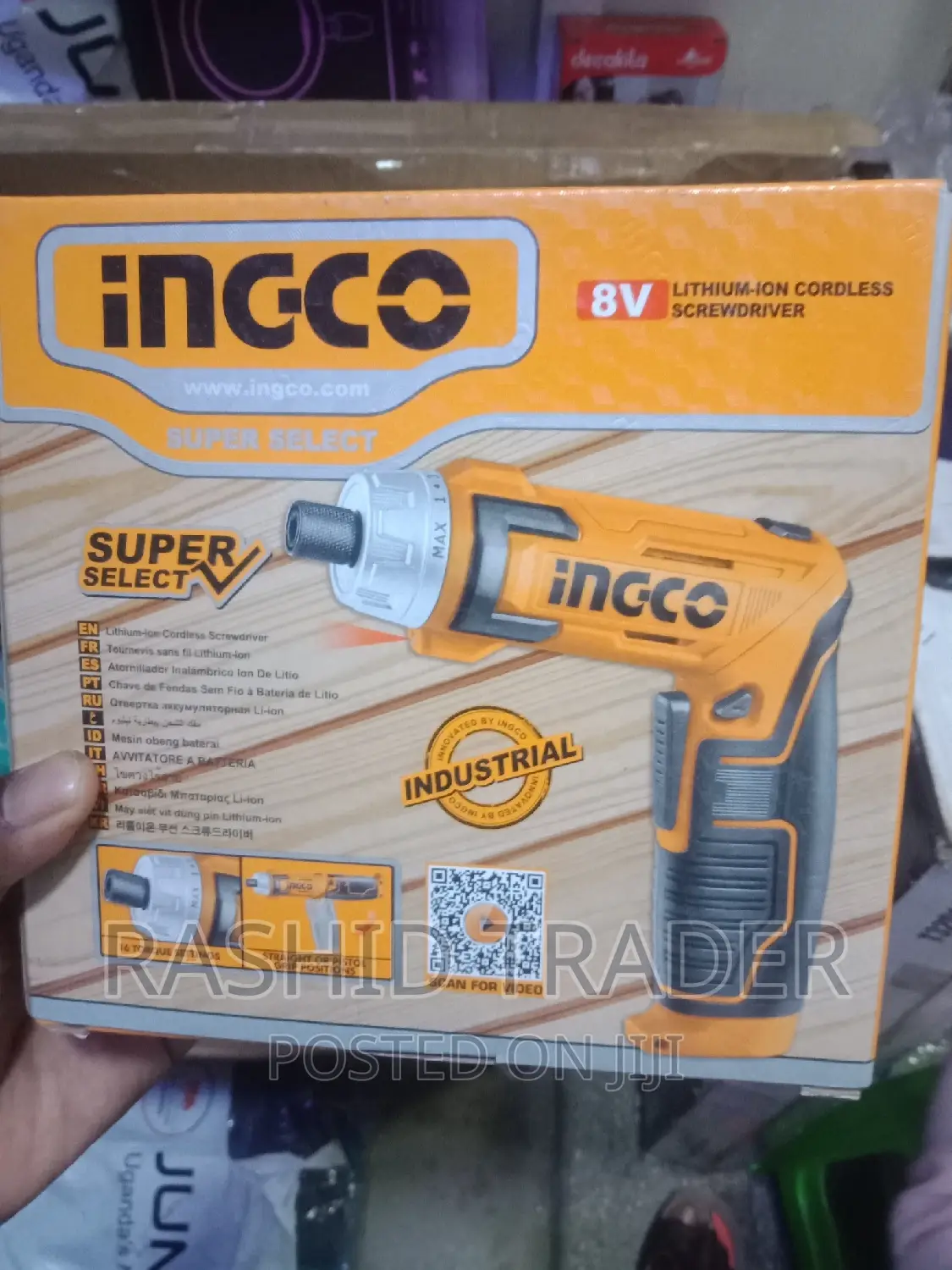 Vlithium Ion Cordless Screwdriver