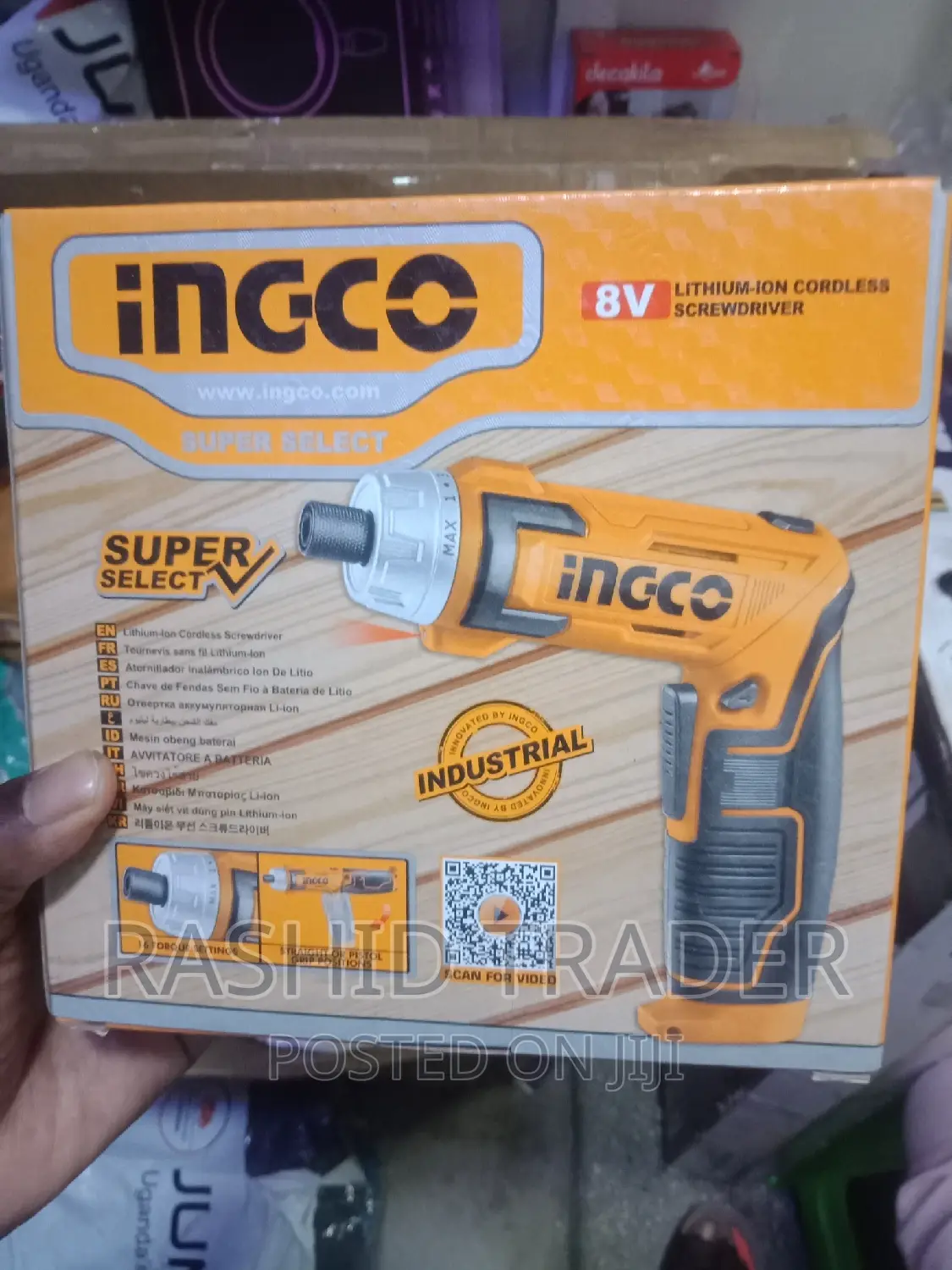 Cordless Lithium Ion Screwdriver