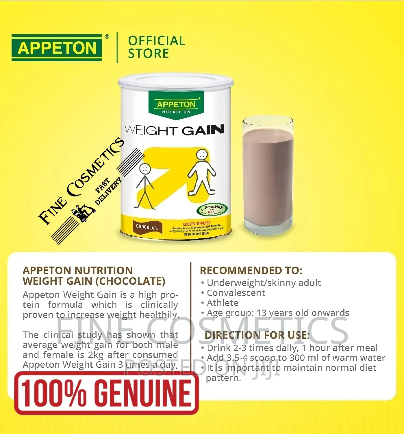 Appeton Effective Weight Gain Nutrition | Chocolate (Adults)
