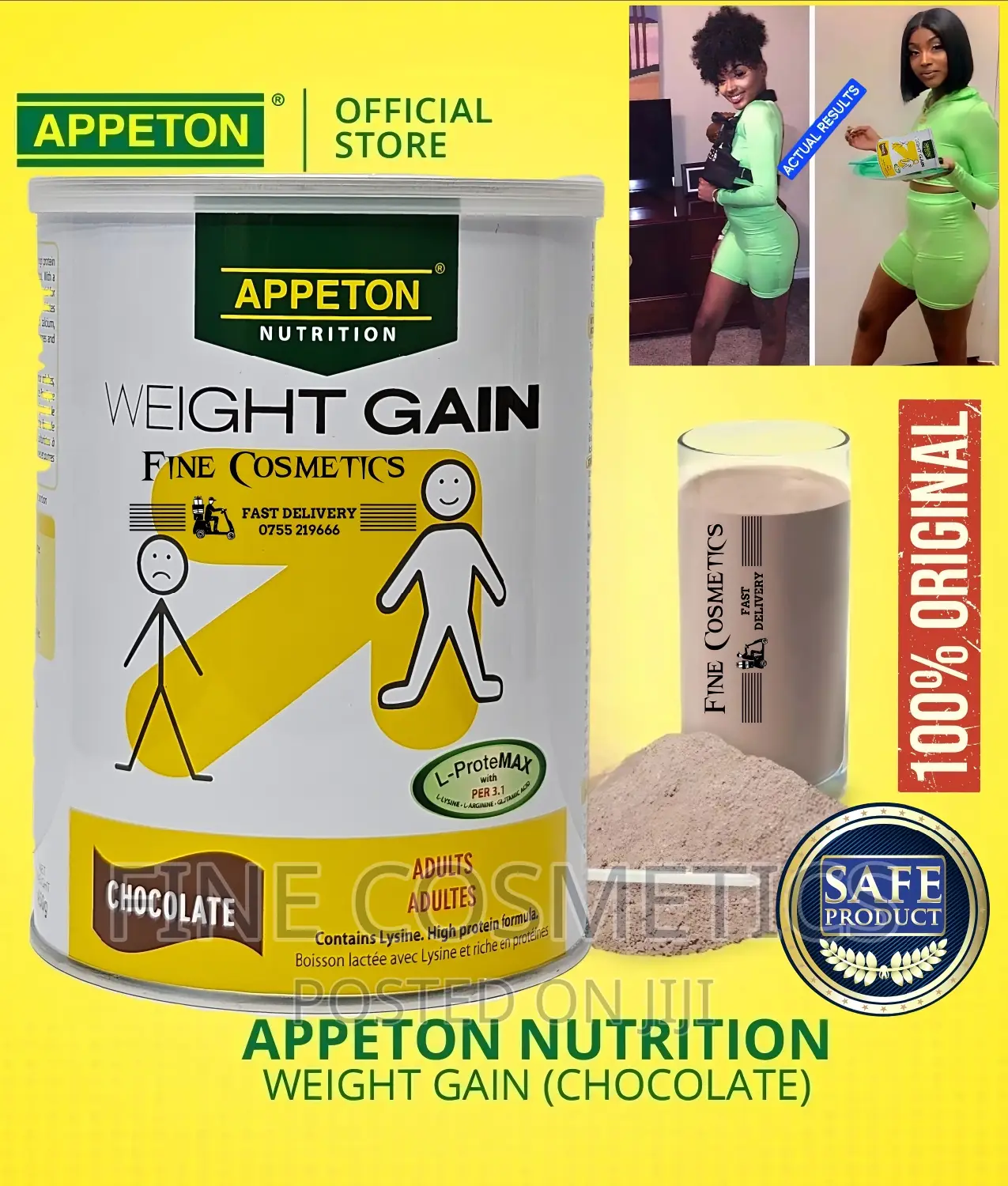 Appeton Effective Weight Gain Nutrition | Chocolate (Adults)