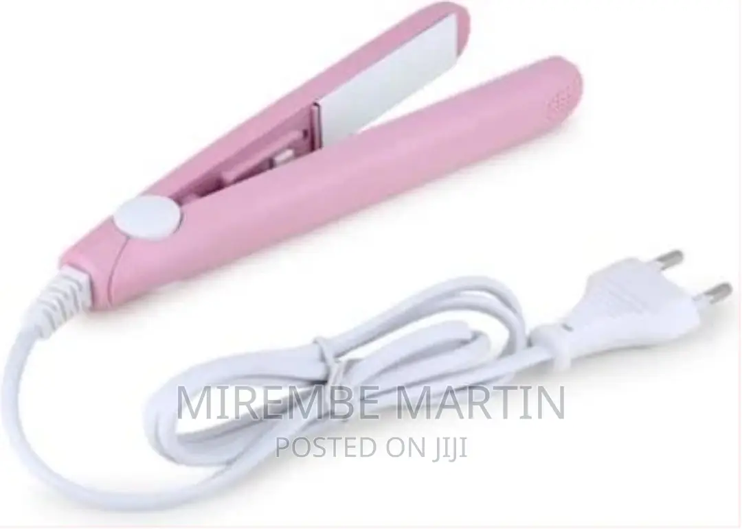 Mini Portable Hair Straightener Curling Iron