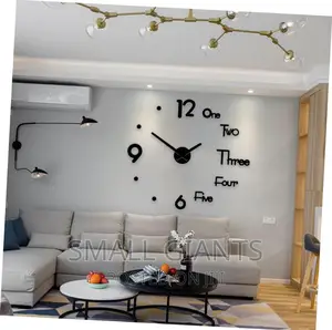 1pc Decorative 3D Wall Clock