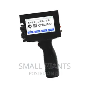 Portable Handheld Inkjet Printer With a USB Port