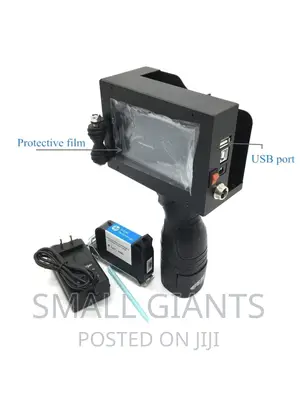 Portable Handheld Inkjet Printer With a USB Port