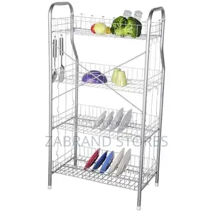 4 Tier Stainless Steel Dish Drainer Outdoor