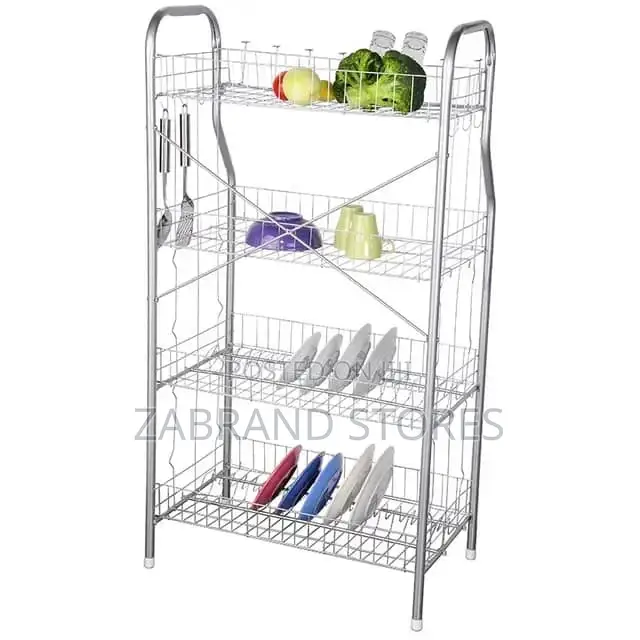 4 Tier Stainless Steel Dish Drainer Outdoor
