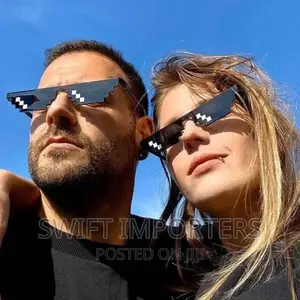 Thug Life Glasses Mosaic Fashion Sun Glasses Thuglife Party