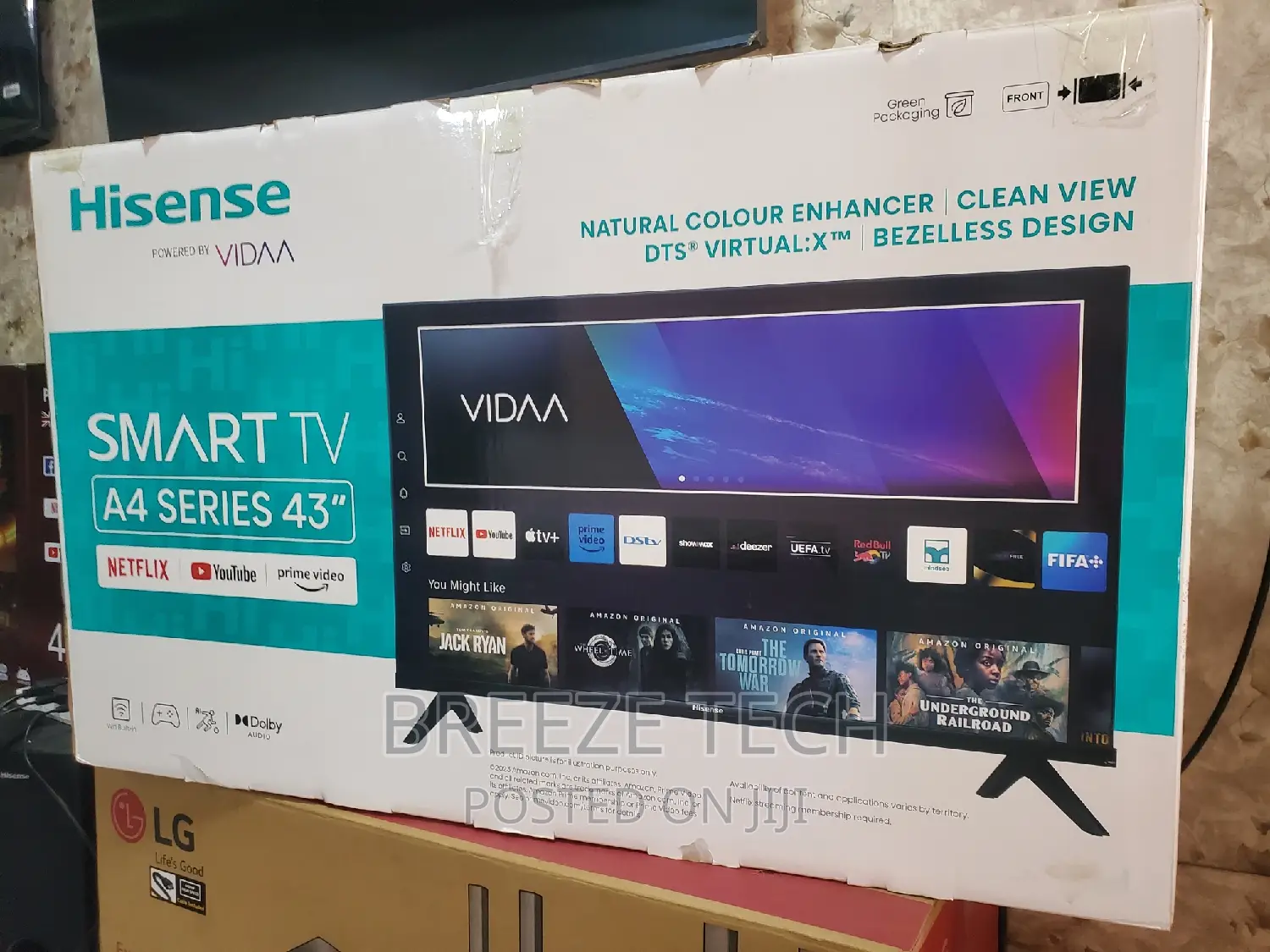 Hisense Smart 43"Inch Flat Screen