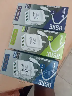Samsung Techno Infinix 3USB Chargers