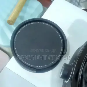 Glass Covers Leather (Coasters)