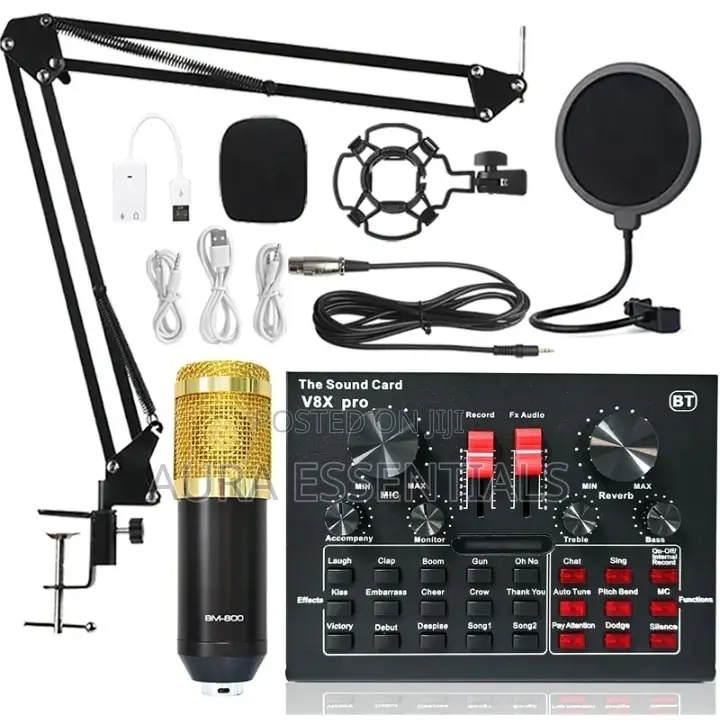 BM 800 Microphone Studio Recording Kits