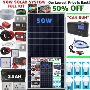 German Technology 50w Solar Kit