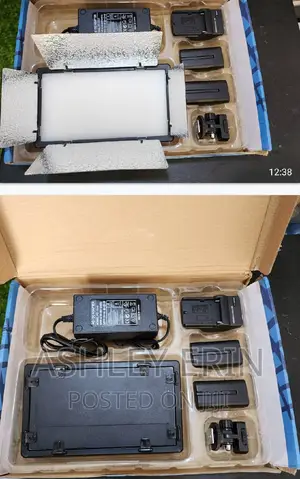 Rechargeable Professional Photo and Video Light Kit