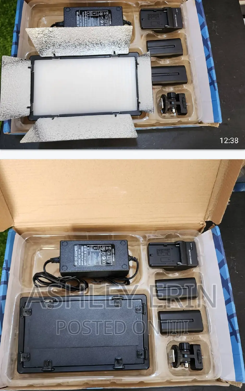 Rechargeable Professional Photo and Video Light Kit