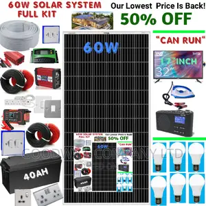 German Technology 60w Solar Kit