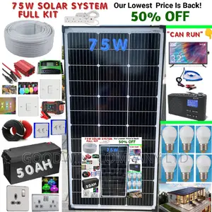 German Technology 75w Solar Kit