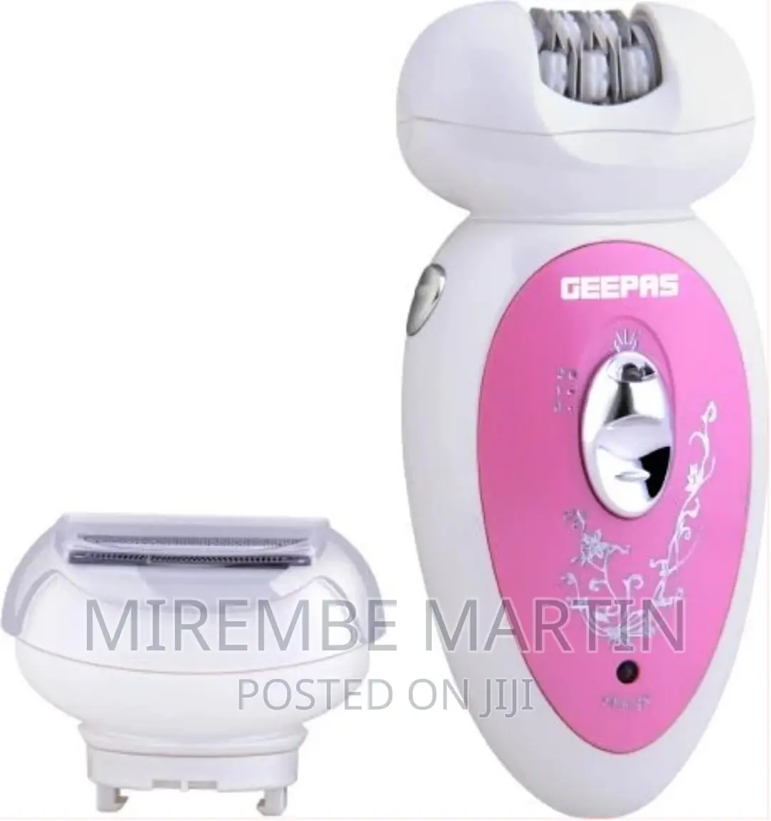 Geepas GLS8679 2 in 1 Rechargeable Ladies Epilator Set