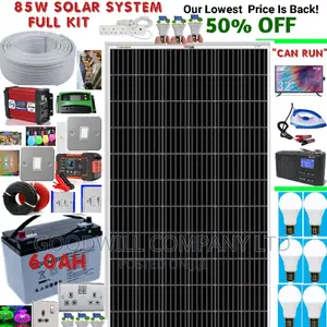 German Technology 85w Solar Kit