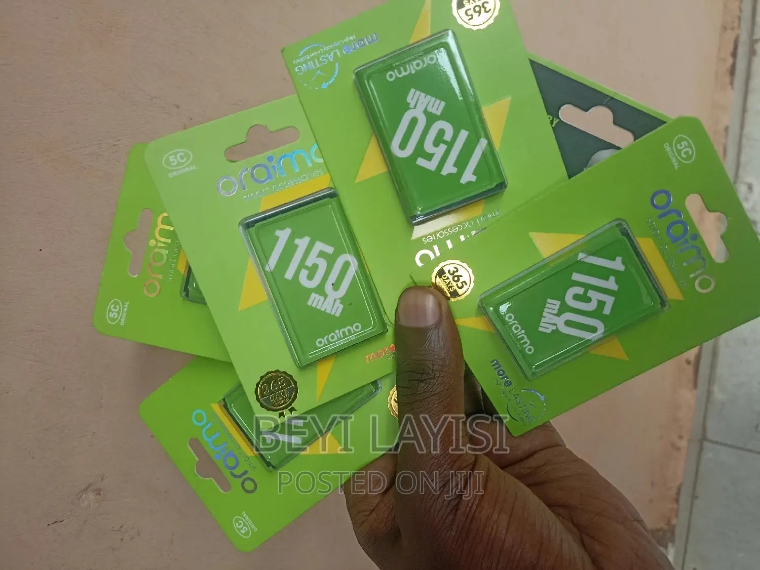 Oraimo 5C Original Long Lasting Phone Batteries