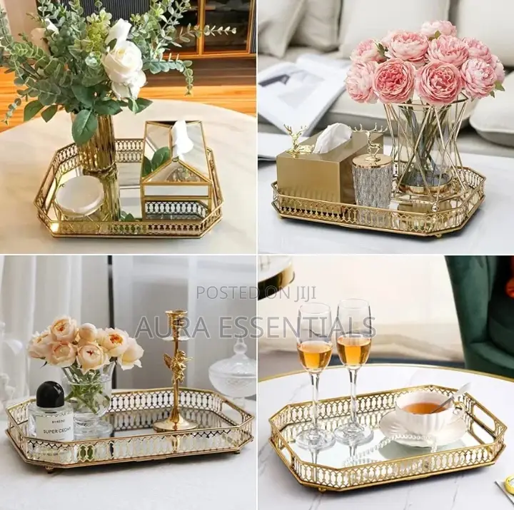 Decorative Ideal Mirror Tray