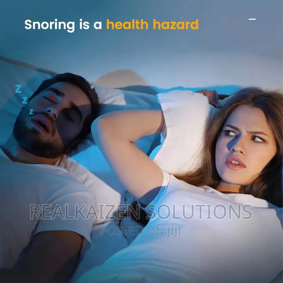 Smart Anti Snoring Electric Throat Pulse EMS Device