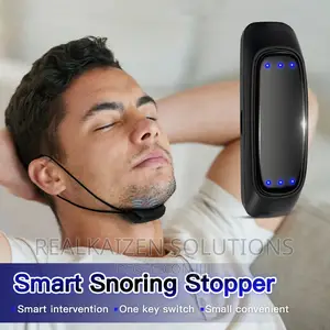 Smart Anti Snoring Electric Throat Pulse EMS Device