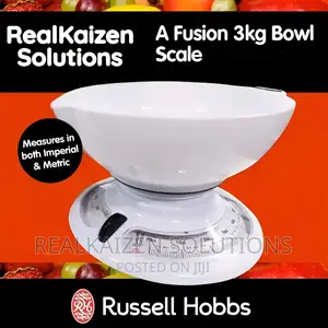 UK Russell Hobbs 3kg a Fusion Retro Bowl Kitchen Scale