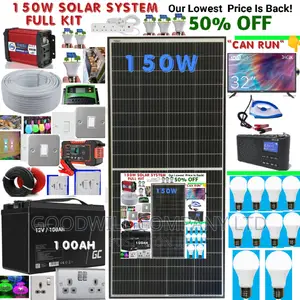 German Technology 150w Solar Kit